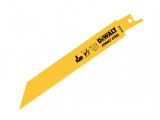 DeWalt Sabre Blade Cobalt Steel Cordless General Purpose 152mm (Pack 5) - �9.83 INC VAT